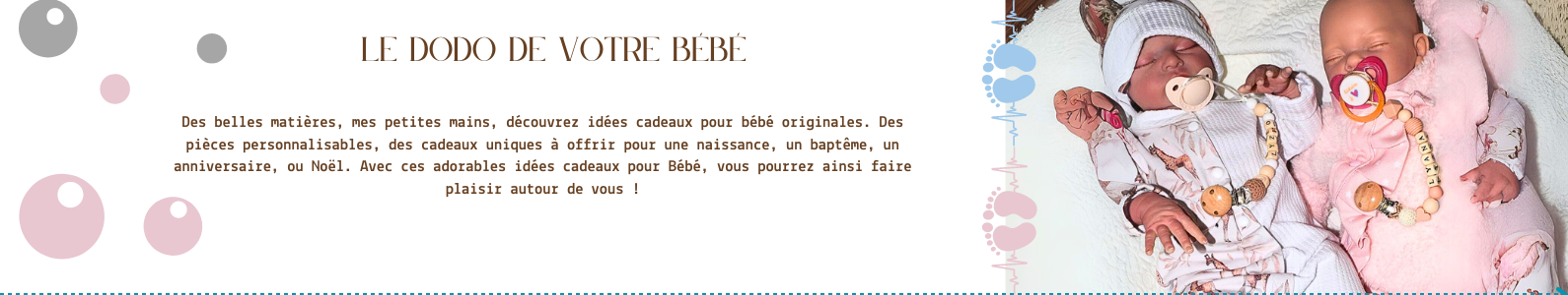 Accessoires sommeil bébé personnalisés | Douceur et confort
