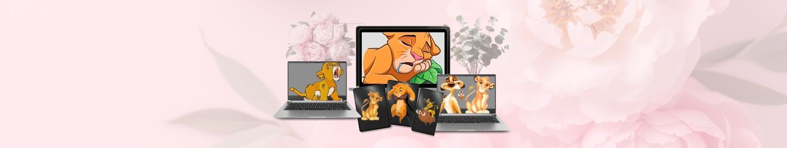 Motif broderie ou impréssion sur tissus personnalisé pour bébé et enfant.