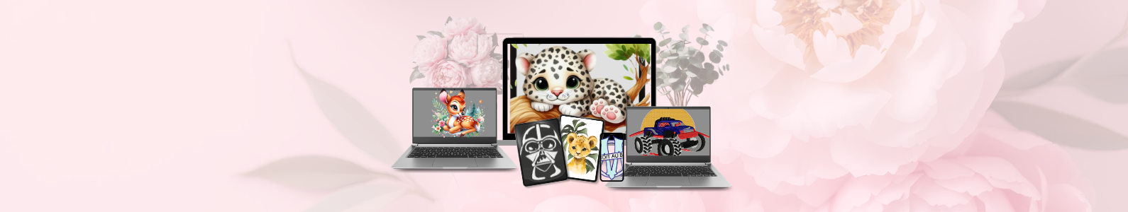 Transforme tes créations avec nos motifs de broderie professionnels !