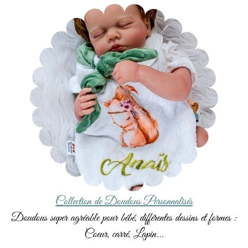 Mes doudou personnalisés