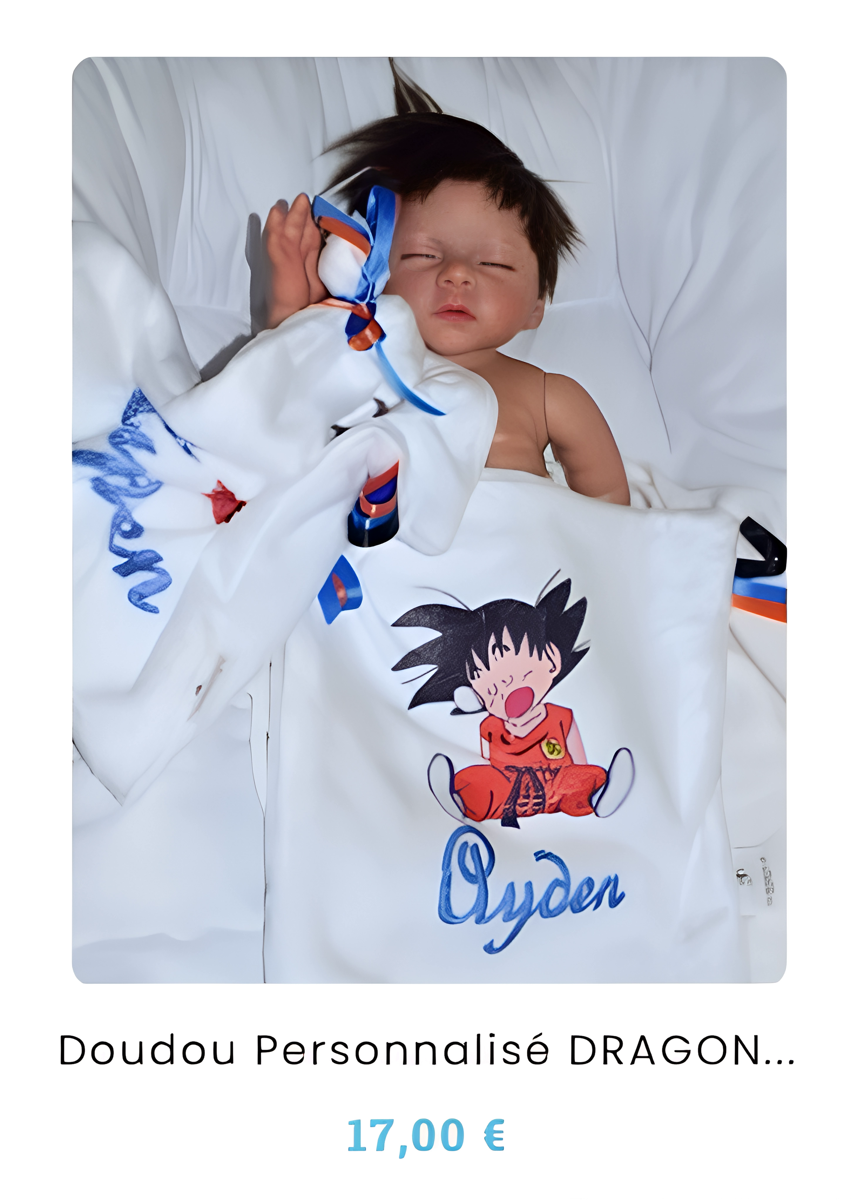 Doudou personnalisé