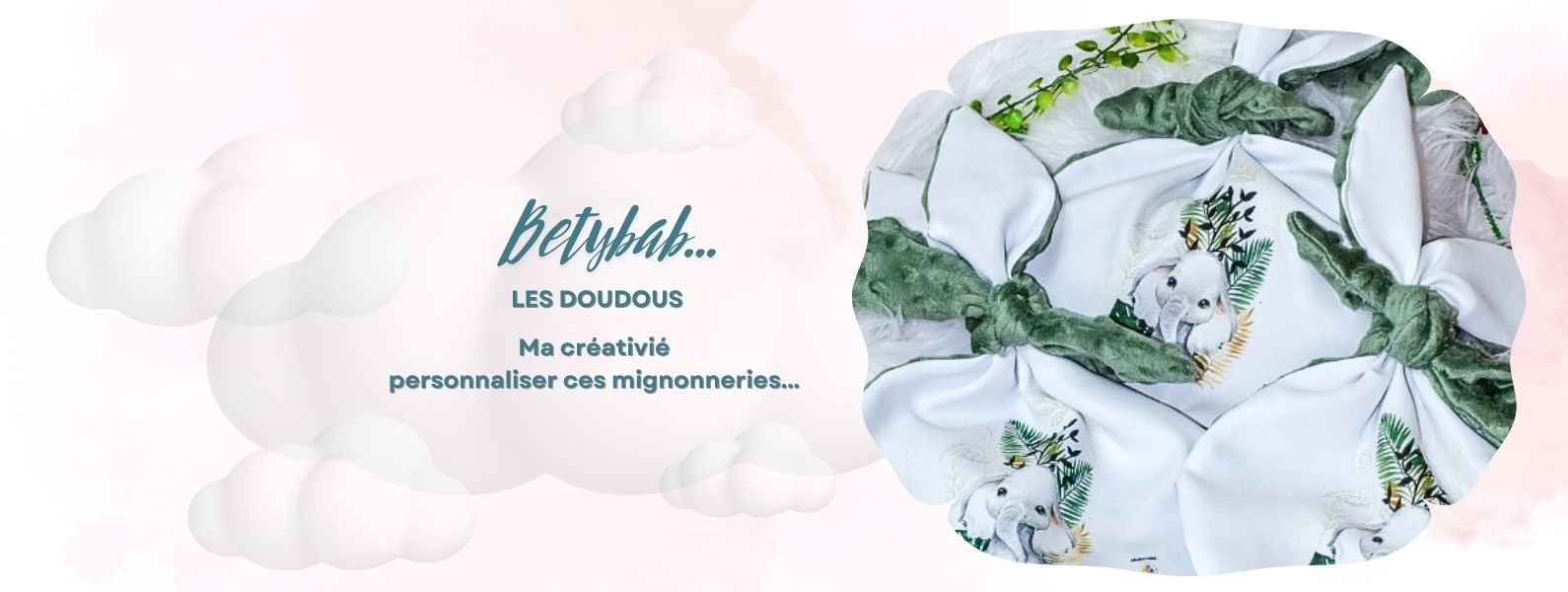 Le doudou préféré de bébé… encore plus spécial avec son prénom